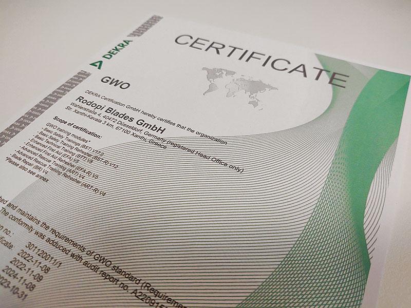 GWO Re-Certification – RODOPI Academy